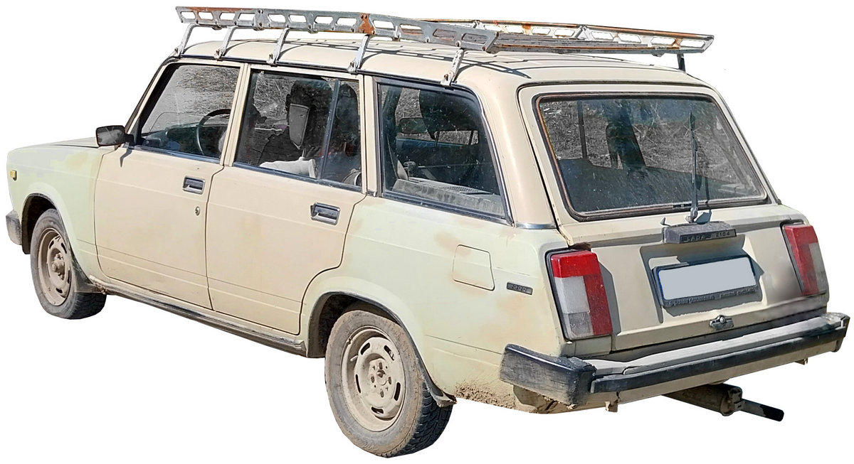 Lada Riva 1980 compact car photo detail