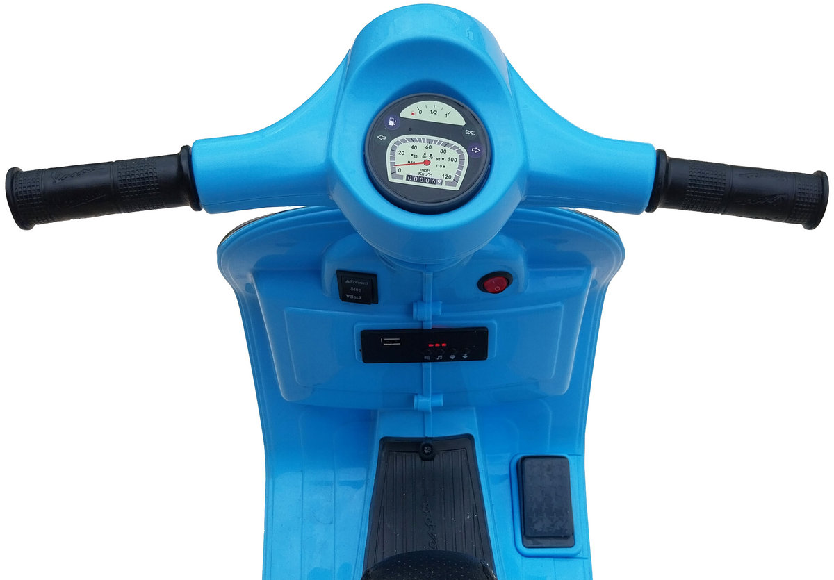 Business Navigator NV-A008 Piaggio Vespa PX150 2023 electric ride-on toy scooter motorcycle photo detail
