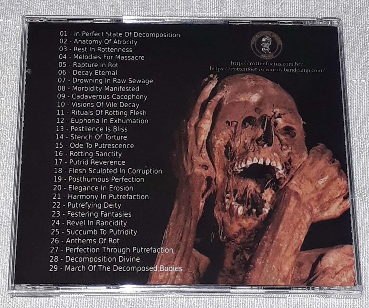 PUTREFUCK: Putrefaction Is Perfection – CD | Rotten Foetus Records
