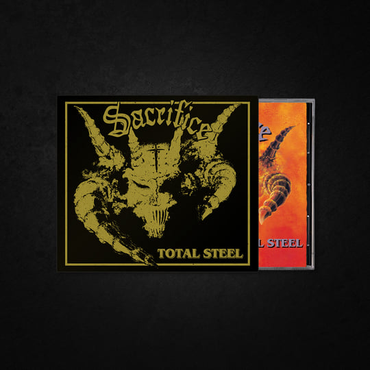 【500枚限定】Sacrifice Total Steel 2枚組 レコード Sacrifice - Total Steel | Dying Victims Productions