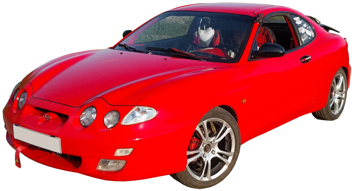 Hyundai Tiburon 1999 sports car photo detail