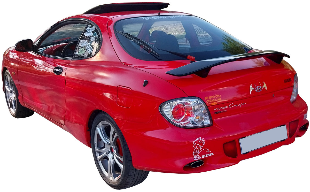 Hyundai Tiburon 1999 sports car photo detail