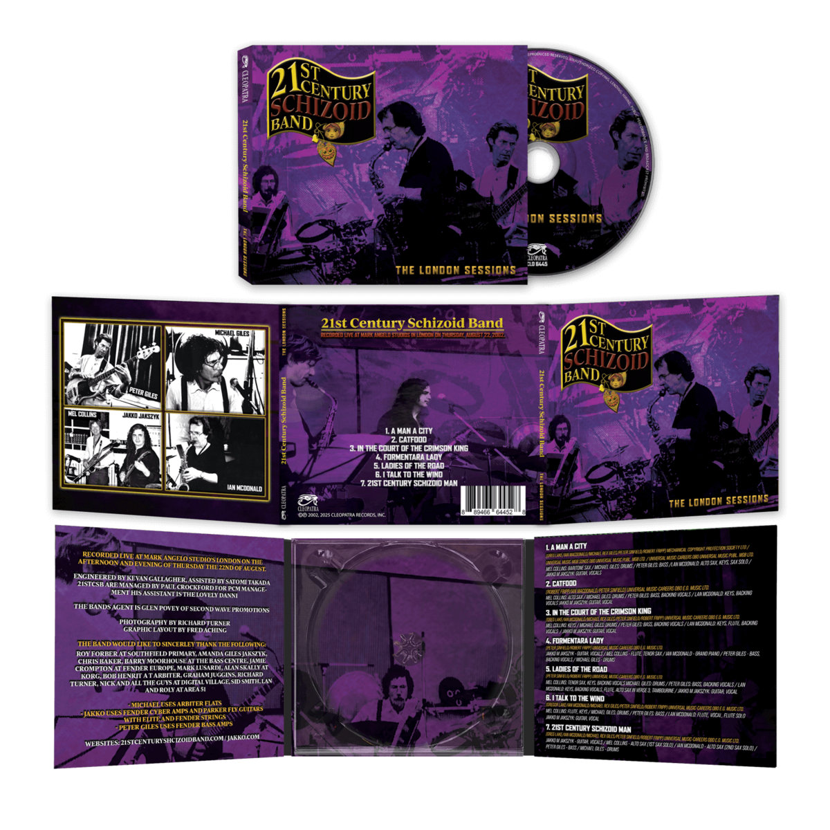 The London Sessions | 21st Century Schizoid Band | Purple Pyramid