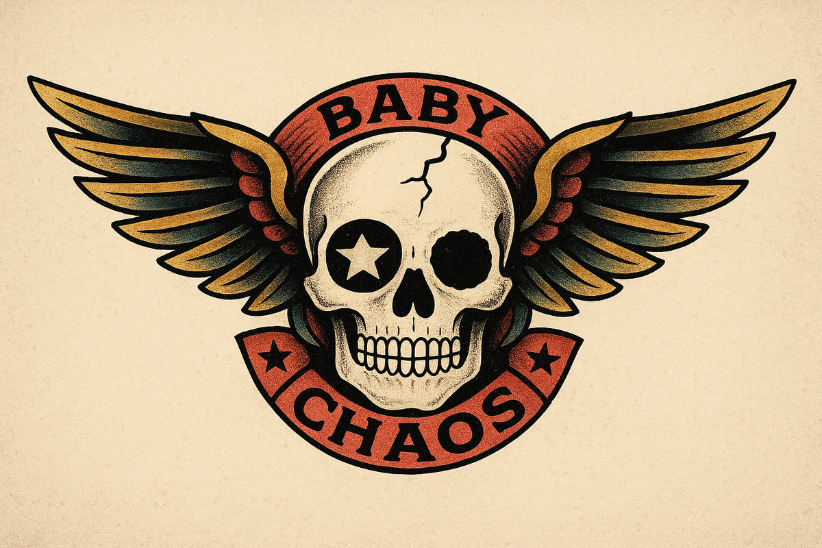 超貴重手書き歌詞シート付 BABY CHAOS SKULLS SHOW ME〜 Music | Baby Chaos