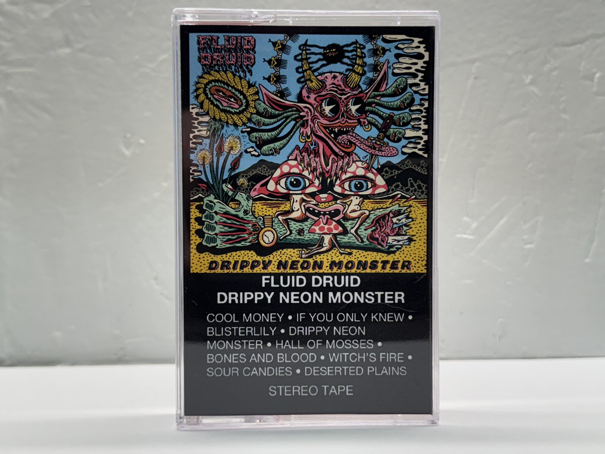 Drippy Neon Monster | Fluid Druid