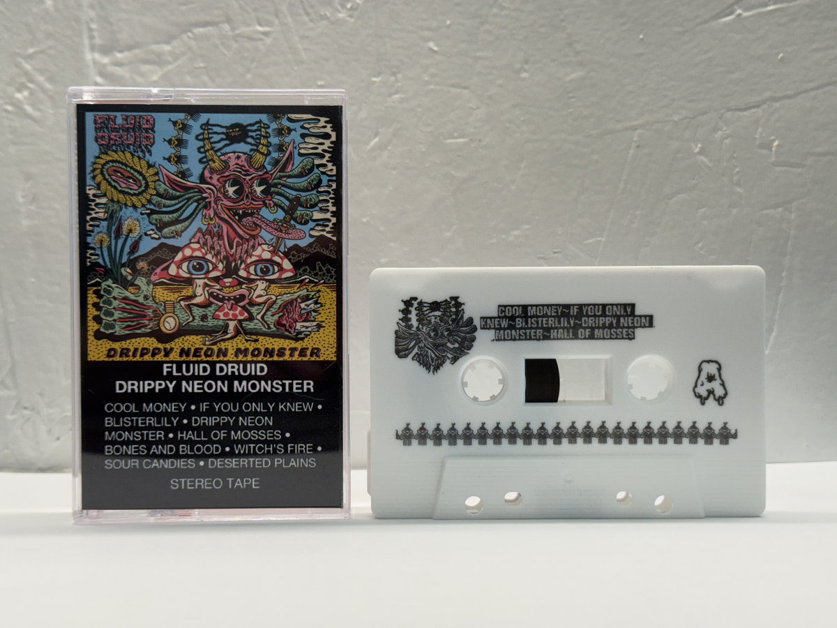 Drippy Neon Monster | Fluid Druid