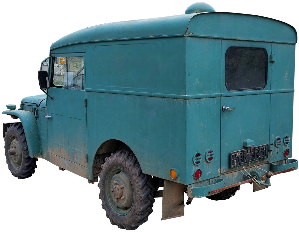 Zastava AR-51 1954 military off-road LUV light utility vehicle photo detail