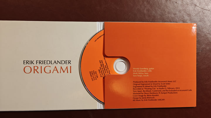 Origami | Erik Friedlander