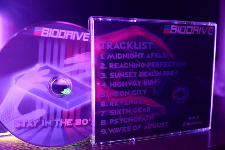 Stay in the 80's | Biodrive | Retrowave Touch Records
