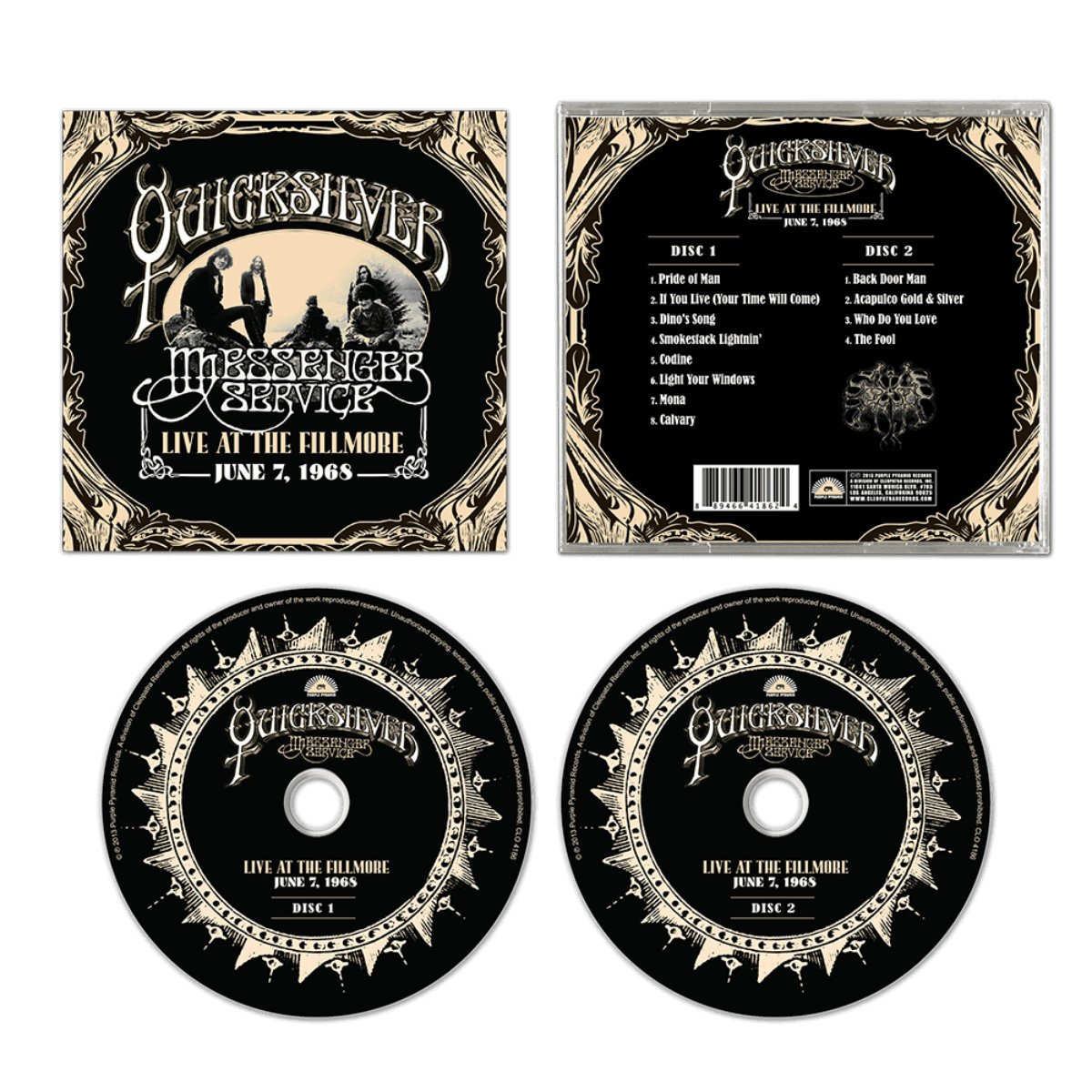 Live at the Fillmore June 7, 1968 | Quicksilver Messenger Service