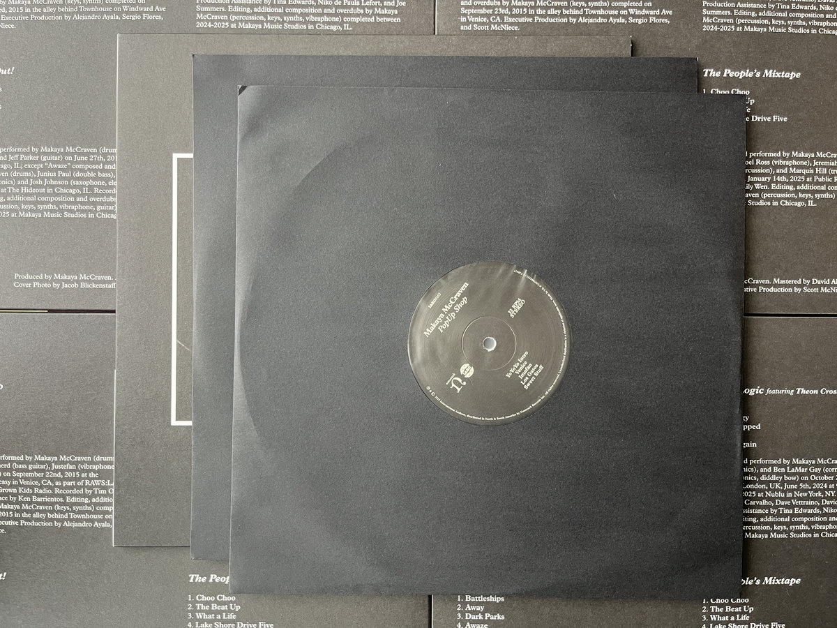 Limited Edition White Vinyl 2LP - Makaya McCraven - Off the Record