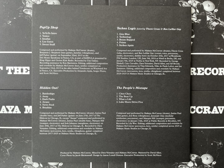 PopUp Shop | Makaya McCraven | International Anthem