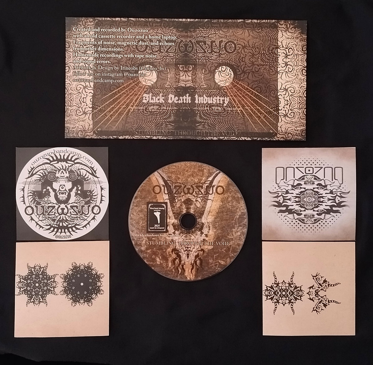 STUMBLING THROUGH THE VOID | OUZΩZUO | BLACK DEATH INDUSTRY