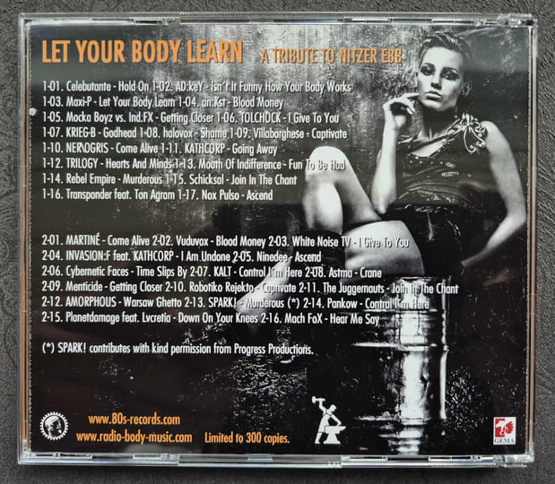 Let Your Body Learn (A tribute to Nitzer Ebb) | 80s Records