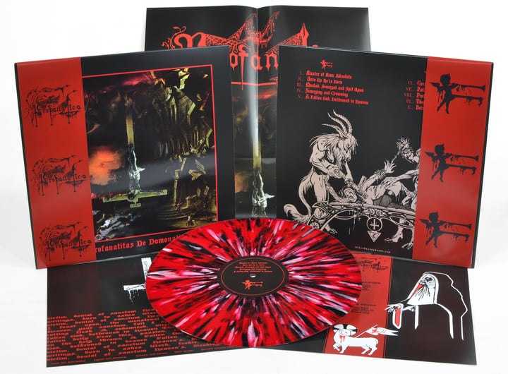 Profanatica ブラックメタル　blackl Wreathed In Dead Angels | PROFANATICA