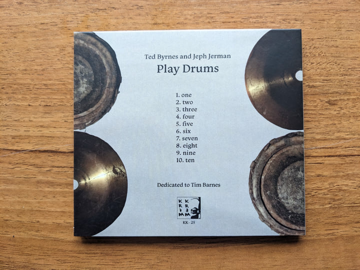Detlef Schnenberg / Spielt Schlagzeug / ドイツオリジナル盤