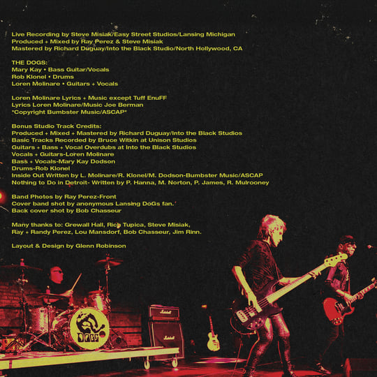 Live & Loud In Lansing (Deluxe Edition) | The Dogs | Rum Bar Records