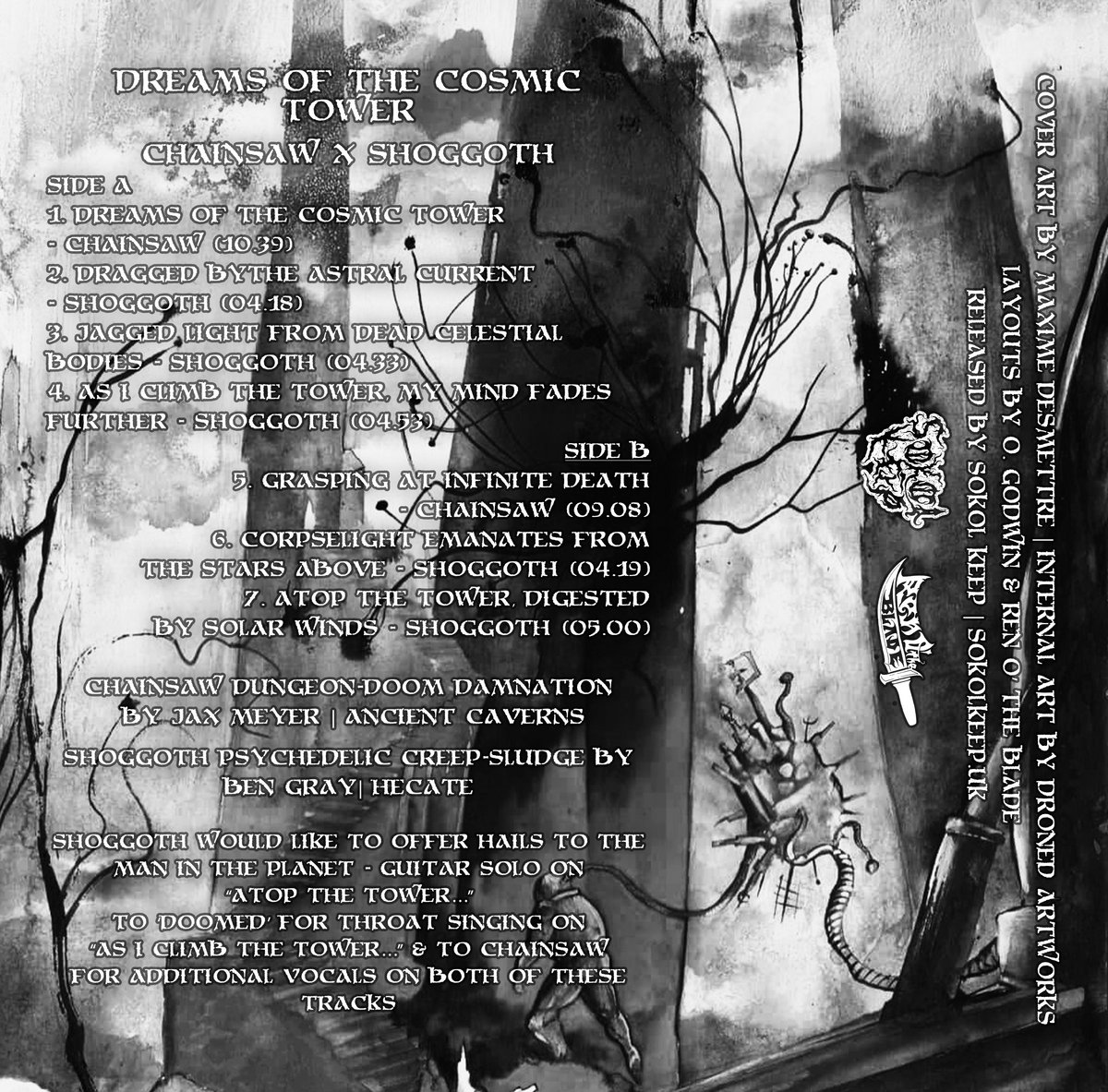 Chainsaw x Shoggoth - 𝙳𝚛𝚎𝚊𝚖𝚜 𝚘𝚏 𝚝𝚑𝚎 𝙲𝚘𝚜𝚖𝚒𝚌 𝚃𝚘𝚠𝚎𝚛 |  Chainsaw x Shoggoth | SOKOL KEEP