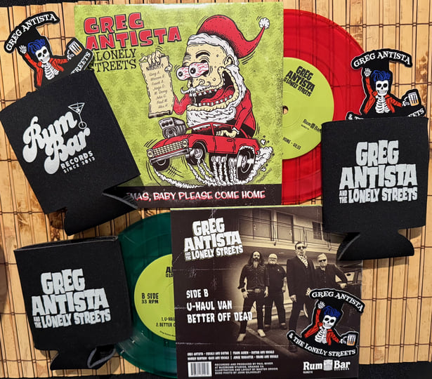 Christmas, Baby Please Come Home EP | Greg Antista and the Lonely