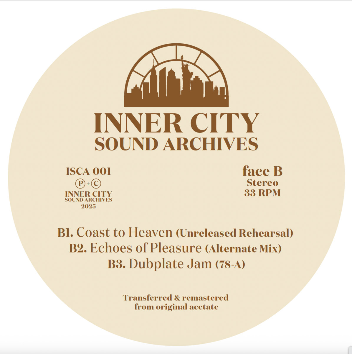 Sunset Mirage (NYC Edit - 1979) | Inner City Sound Archives | Deep
