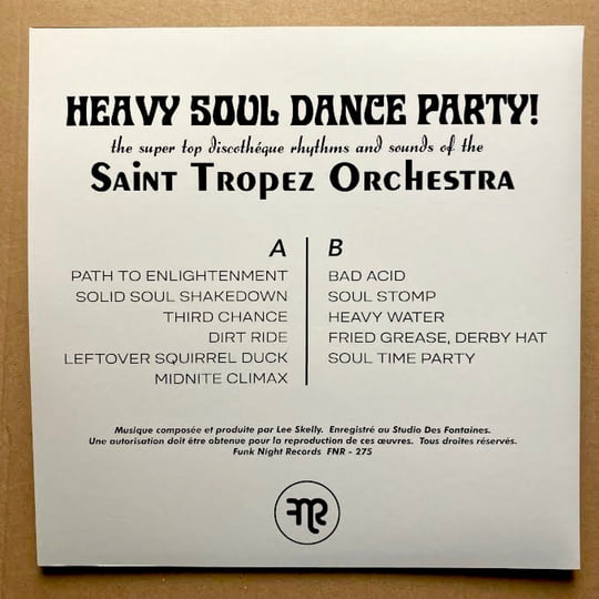 Heavy Soul Dance Party | Saint Tropez Orchestra | Dime Records