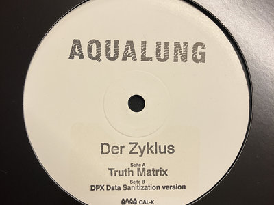 Limited Edition Promo copy of Der Zyklus - Truth Matrix CAL-X