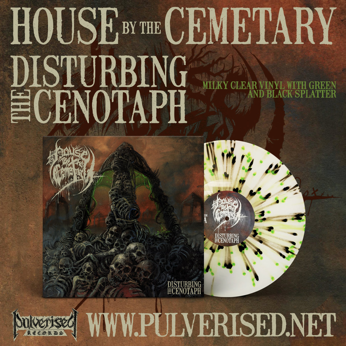 Disturbing The Cenotaph | House By The Cemetary | Pulverised Records Disturbing The Cenotaph | House By The Cemetary | Pulverised Records
