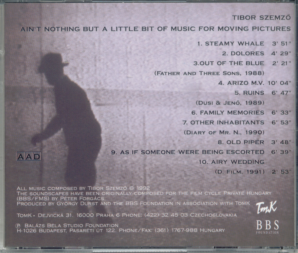 Ain't Nothing But a Little Bit Of Music For Moving Pictures