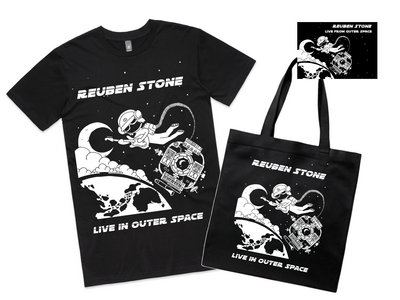 Reuben Stone T-shirt + Free Tote bag + Signed Postcard main photo