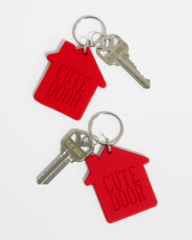 Cute Door - "Play Hooky" Keychain, image 1