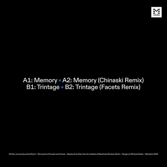 Memory EP | Rotciv | Melodize