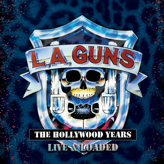 希少】 L.A. GUNS ヴィンテージ バックパッチ LA GUNS EMBROIDERED