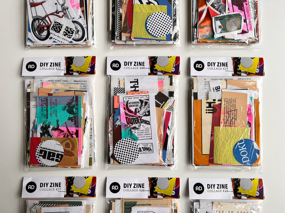 DIY Zine Collage Kit | Adi Dick AD90