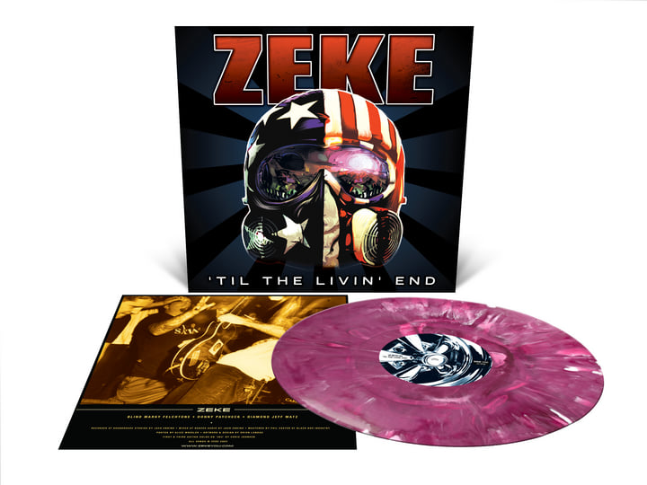 【レアオリジナルカラー盤】Zeke 'Til The Livin' End LP Til the Livin' End | Zeke