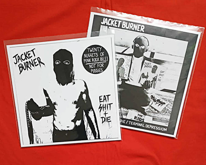 Eat Shit + Die | Jacket Burner | Goodbye Boozy Digital