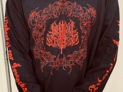Symphonic Blackened Death Metal longsleeve T-shirt | Pedestal for