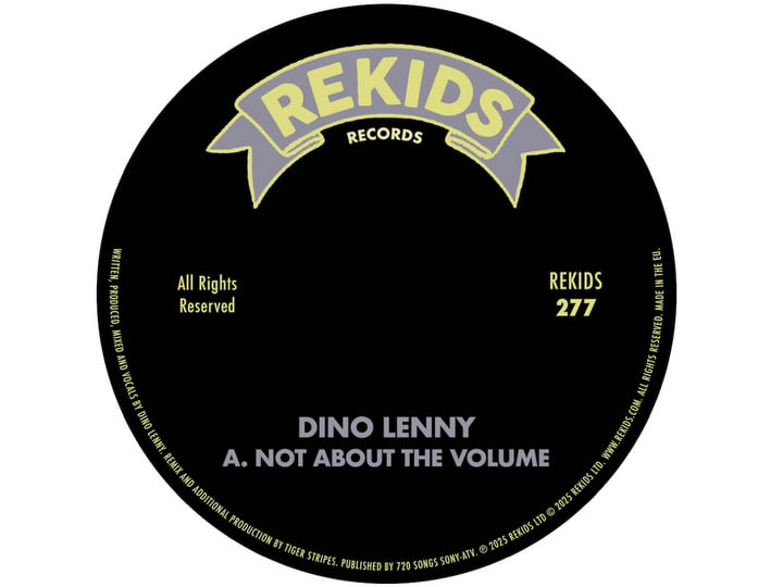 Not About The Volume | Dino Lenny | Rekids