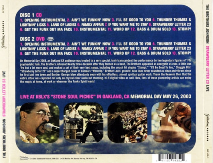 Strawberry Letter 23 - Live | The Brothers Johnson | Goldenlane