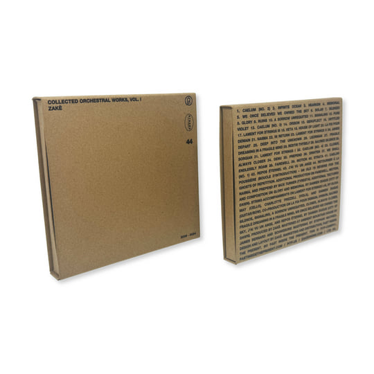 Collected Orchestral Works, Vol. I | zakè | Past Inside the Present