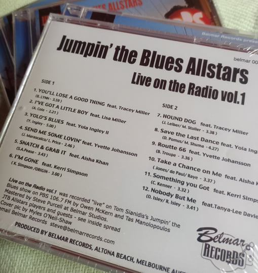 Jumpin' The Blues Allstars - Live on the Radio Vol. 1 | Belmar Records