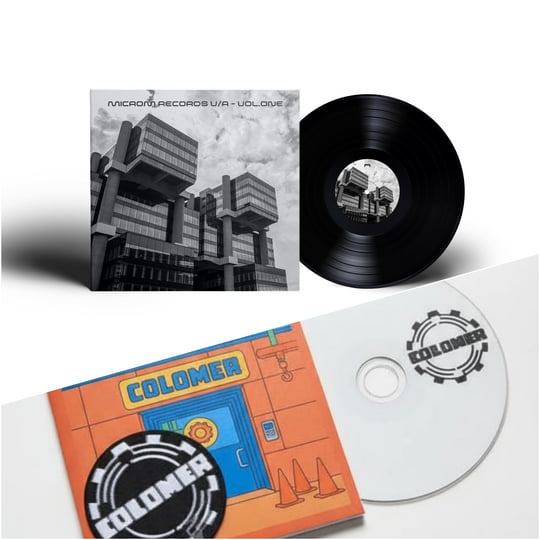 Microm Records V/A - Vol.One | Vema-Diodes & Virtual Management,The  Bandit,Negocius Man,Mecanizados Colomer,Ideograma,Allumynd