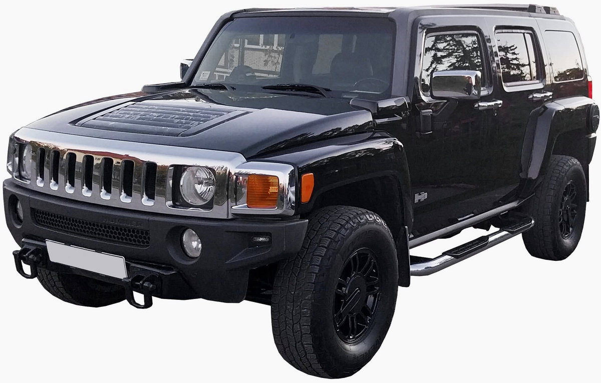 Hummer H3 2005 off-road mid-size SUV sport utility vehicle photo detail