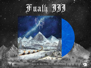 UK ONLY - III LP - Sky Blue &amp; White Marble, image 1