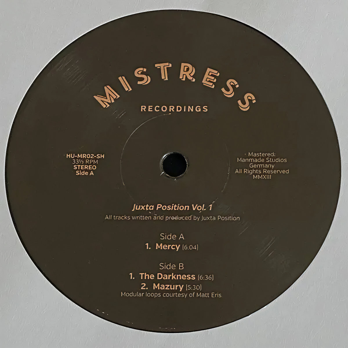 MISTRESS 02 | Juxta Position | Mistress Recordings