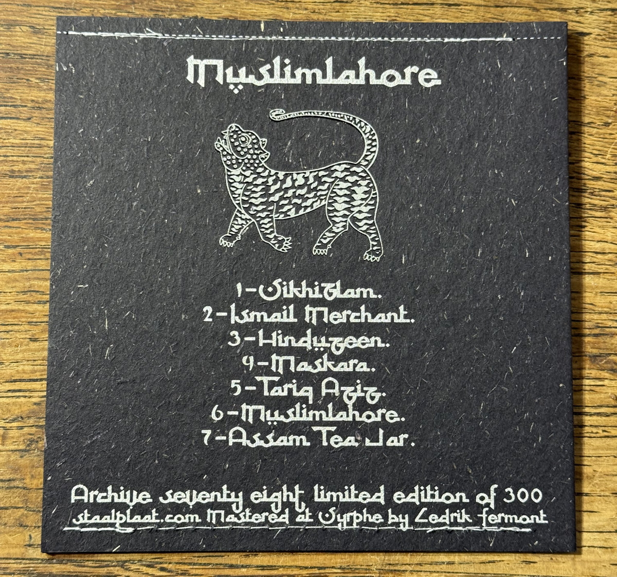 Muslimgauze-Muslimlahore | Muslimgauze