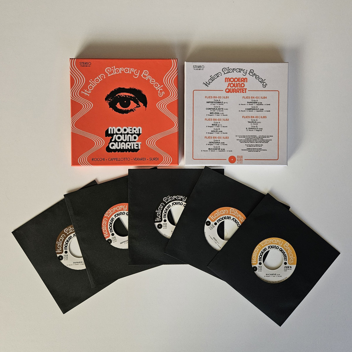 Italian Library Breaks | Modern Sound Quartet | Four Flies Records