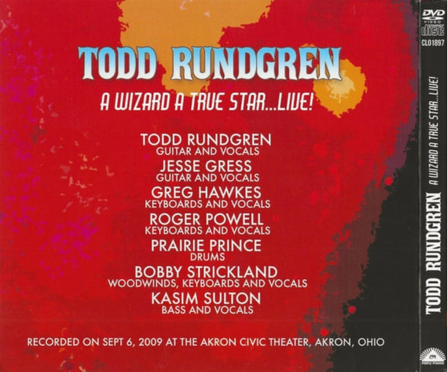 A Wizard, A True Star…Live! | Todd Rundgren