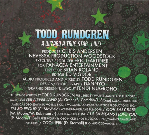 A Wizard, A True Star…Live! | Todd Rundgren