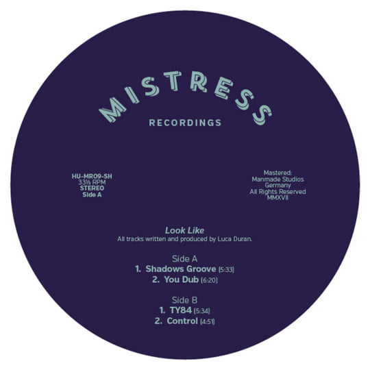 MISTRESS 09 | Look Like | Mistress Recordings