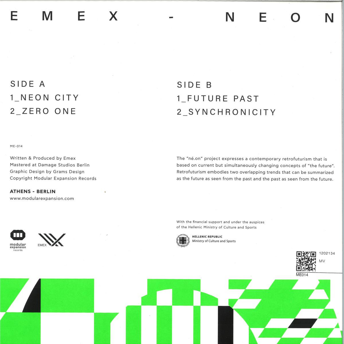 Neon EP | EMEX | Modular Expansion records